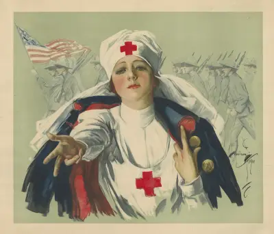 Have you answered the Red Cross, Harrison Fisher