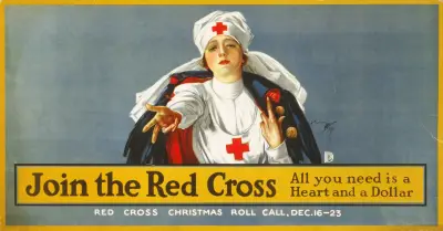 Join the Red Cross – all you need is a heart and a dollar, Harrison Fisher
