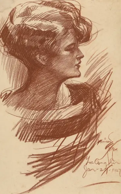 Zelda Sayre Fitzgerald av Harrison Fisher