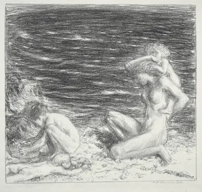 Sea and Breeze av Charles Haslewood Shannon