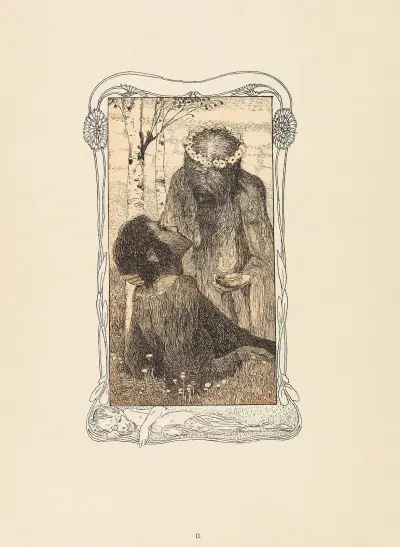 Potopený zvon, 1898 – Nr. 3, Heinrich Vogeler