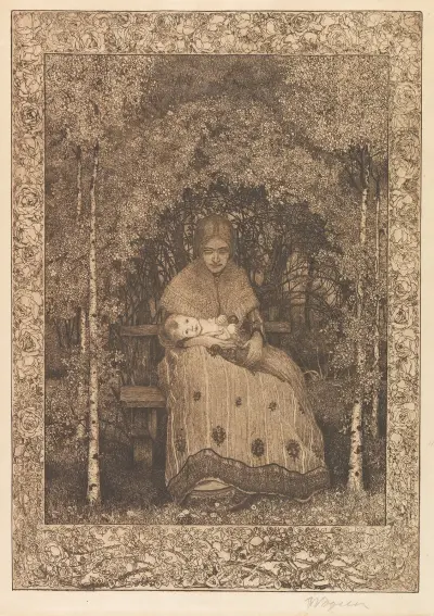 První léto, Heinrich Vogeler