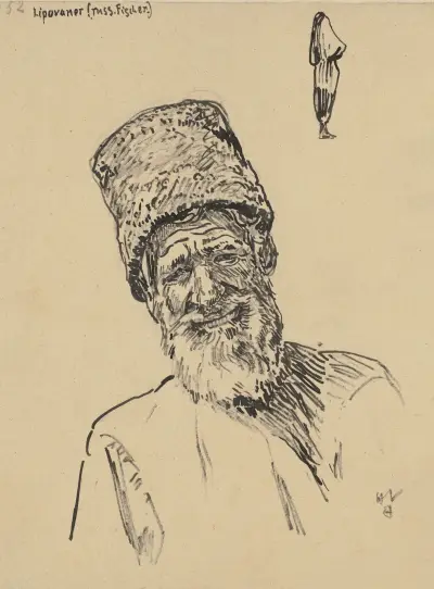Ruský rybář, Heinrich Vogeler