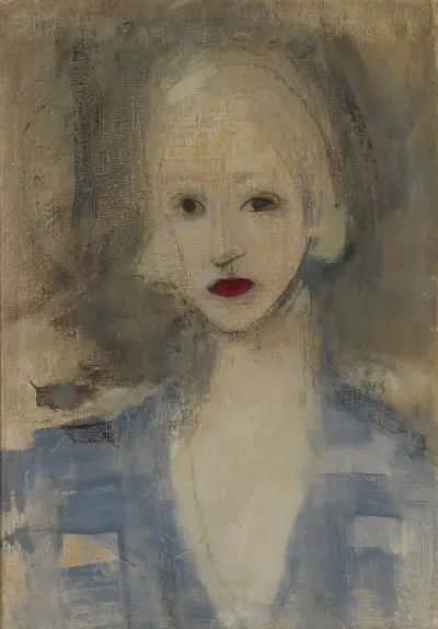 Blond Woman, Helene Schjerfbeck