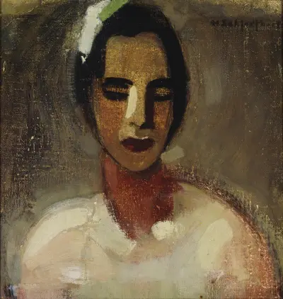 Girl from California I, Helene Schjerfbeck