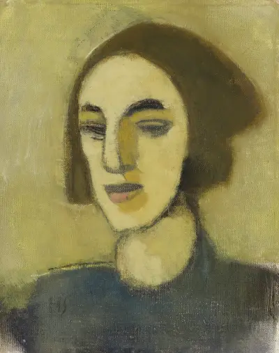 Girl from Loviisa, Helene Schjerfbeck