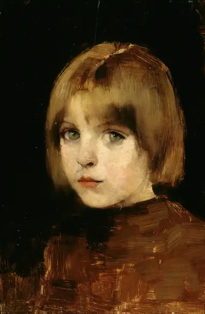 Head Of A Girl, Helene Schjerfbeck
