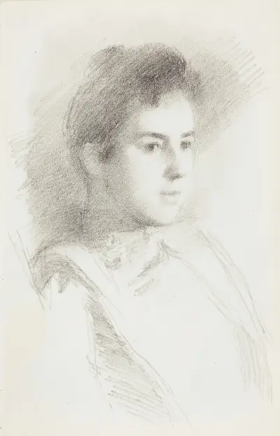 Naisen muotokuva, Helene Schjerfbeck