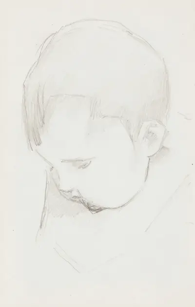 Pikkulapsen pää, Helene Schjerfbeck