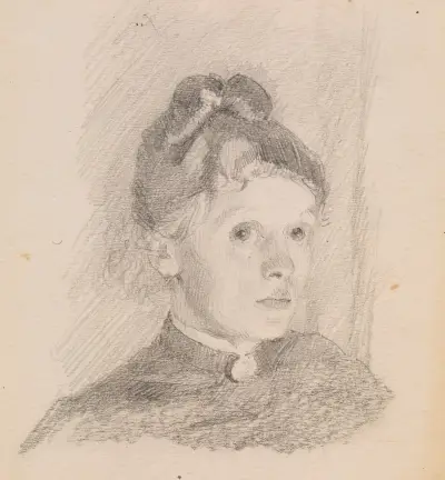 Self-Portrait, Helene Schjerfbeck