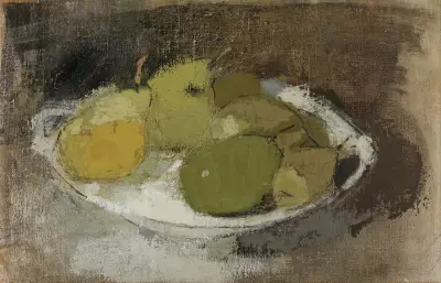 Still Life in Green, Helene Schjerfbeck