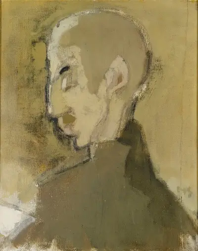 The Landlord II (Profile of a Man), Helene Schjerfbeck