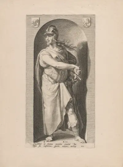 Anger av Hendrick Goltzius