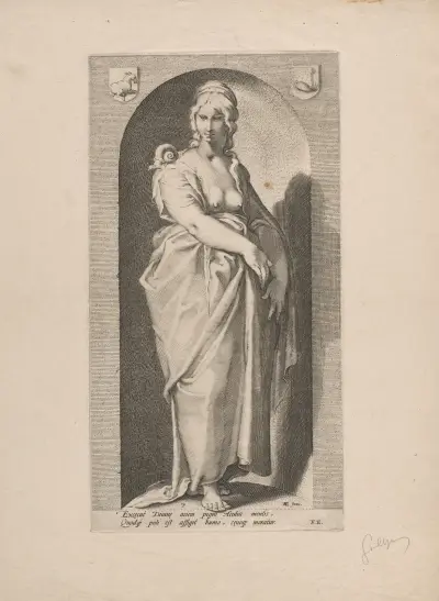 Sloth av Hendrick Goltzius