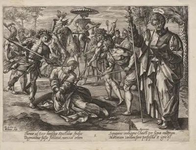 St. Thomas av Hendrick Goltzius