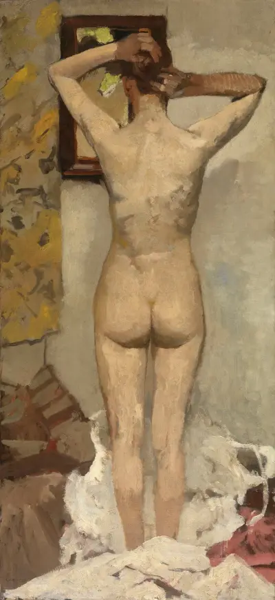 Standing Nude av George Hendrik Breitner