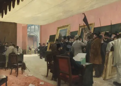 A Session of the Painting Jury von Henri Gervex