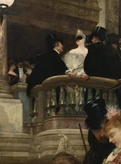 Le Bal de l’Opera von Henri Gervex