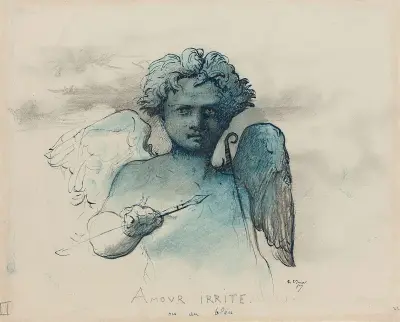 Amour irrité von Henri Lehmann
