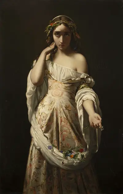 Ophelia von Henri Lehmann