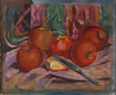 Äpfel von Henri Manguin