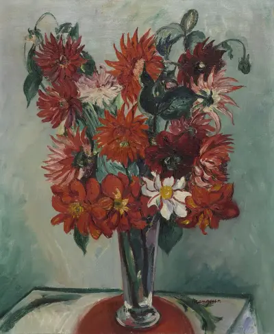 Dahlias von Henri Manguin