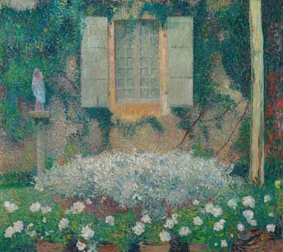 La Fenêtre De La Cuisine Sur Le Jardin À Marquayrol av Henri Martin