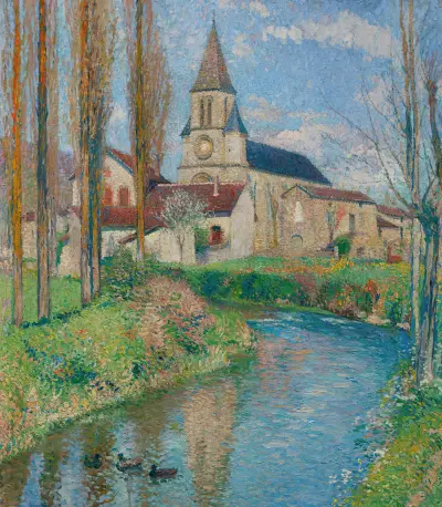 L’eglise De Labastide-Du-Vert av Henri Martin