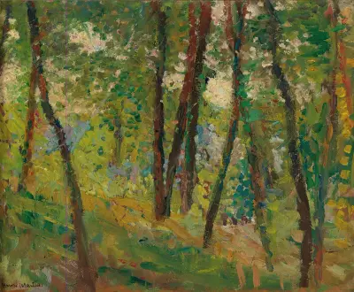 Sous-Bois av Henri Martin