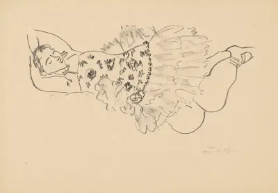 Danseuse endormie av Henri Matisse