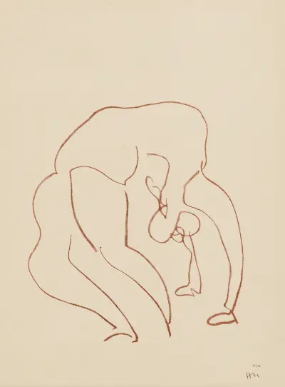 Danseuses acrobate Pl.02 av Henri Matisse