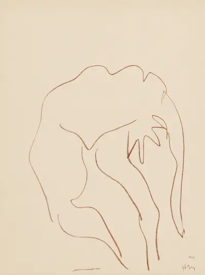 Danseuses acrobate Pl.05 av Henri Matisse