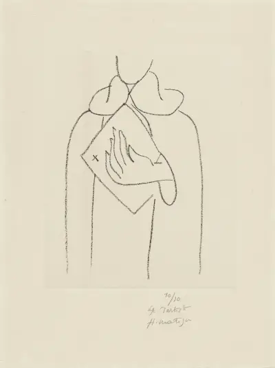 Etudes pour St Dominique – pour la Chapelle de Vence av Henri Matisse
