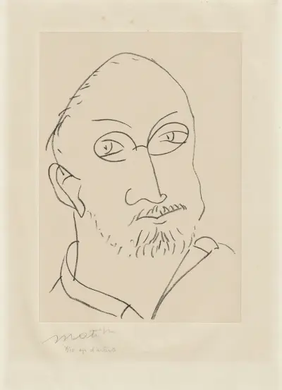 Grand masque av Henri Matisse