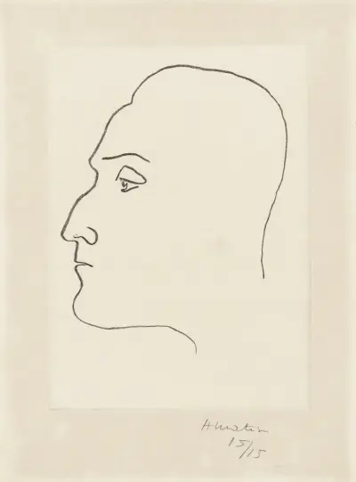 Henry de Montherlant, 1942 – nr 2 av Henri Matisse