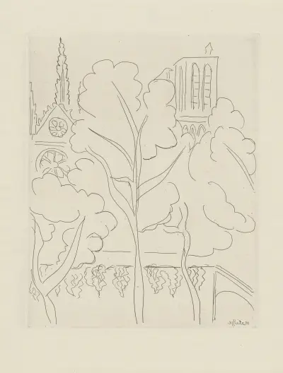 La Cité – Notre-Dame av Henri Matisse
