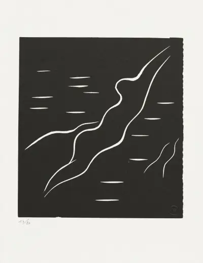 Le plongeon I av Henri Matisse