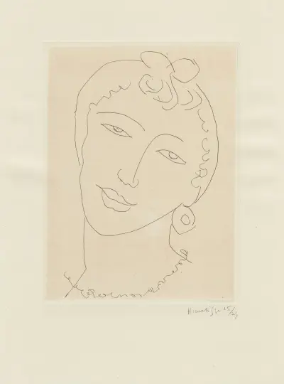 Martiniquaise, 1946 – nr 3 av Henri Matisse