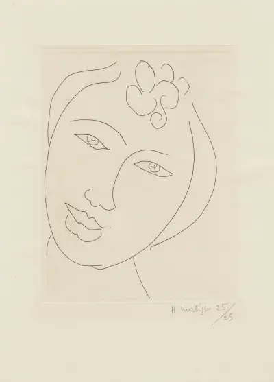 Martiniquaise, 1946 – nr 1 av Henri Matisse