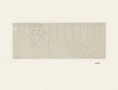 Nu allongé av Henri Matisse