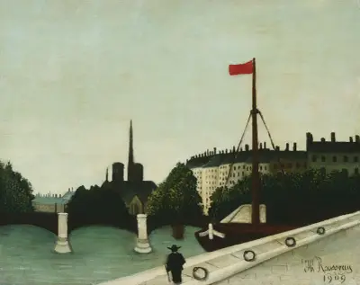 Notre Dame av Henri Rousseau