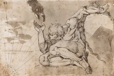Prometheus av Henry Fuseli