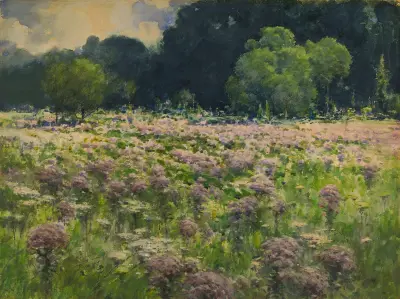 Field Of Joe Pie Weeds (Pride Of The Meadow) av William Henry Holmes