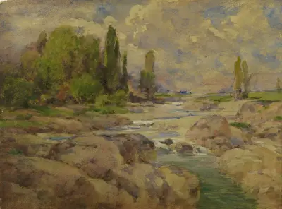 The Normal Rock Creek av William Henry Holmes