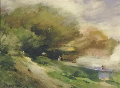 The Shaded Walk av William Henry Holmes