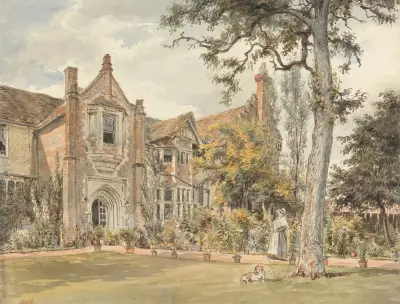 The Lecture House, Watford av William Henry Hunt