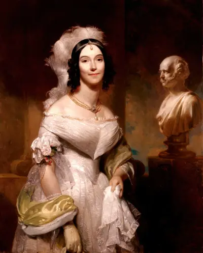 Angelica Singleton Van Buren (Mrs. Abraham Van Buren), Henry Inman