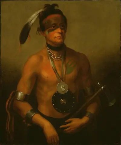 Hoo-Wan-Ne-Ka (Little Elk), Henry Inman