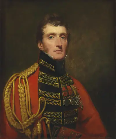 Portrait Of Lieutenant General William Stuart av Sir Henry Raeburn