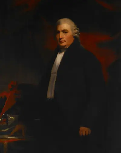 Portrait of Lord Robert Blair av Sir Henry Raeburn